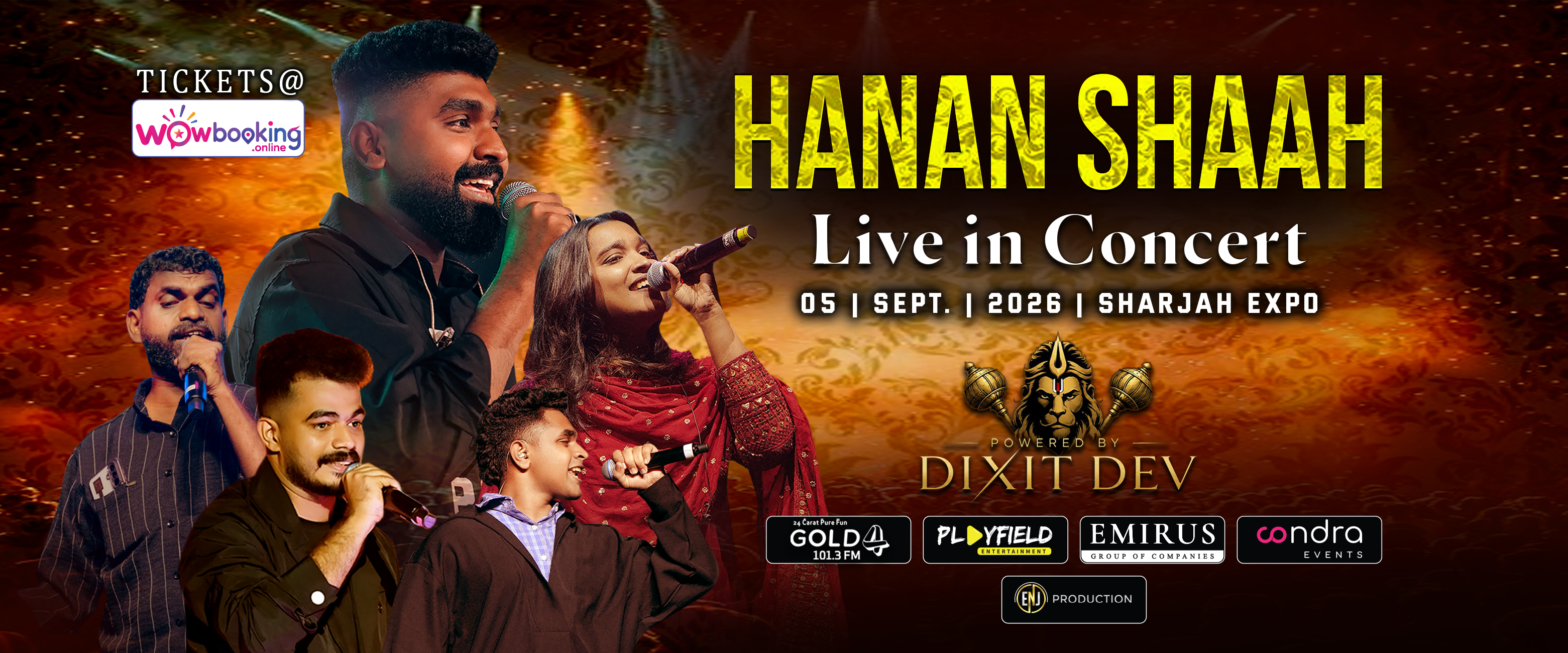 Hanan Shaah live on stage
